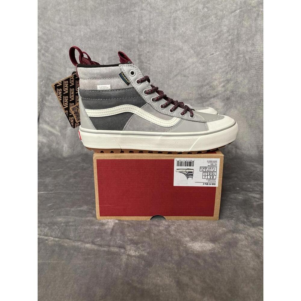 Vans Sk8-Hi MTE-2 Ultra Cush Hi-Top Mens Size 8.5 Gray Pewter